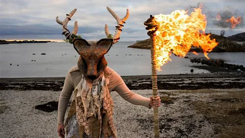 Visit Bodø Traditional Sami culture is also on display at Bodø's Midsummer Mystery folk festival (Credit: Visit Bodø)