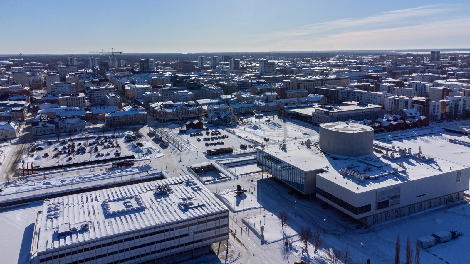 Oulu Theatre ponders the future of the Arctic region. Photo: Pasi Rytinki / archive