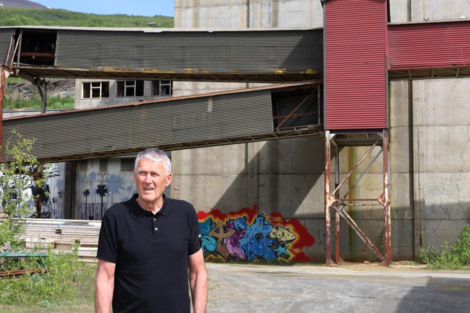 Managing Director Størker Bjørnstad at Sulitjelma mining in northern Norway has worked since 2011, to start up new operations at the historic mining site. (Photo: Hilde-Gunn Bye).