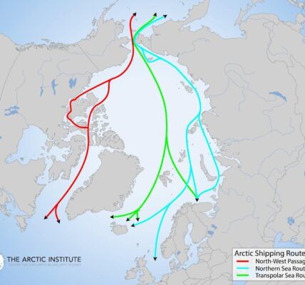 Are Arctic shipping routes ‘golden waterways’ or ‘niche trade routes’? Image courtesy of The Arctic Institute