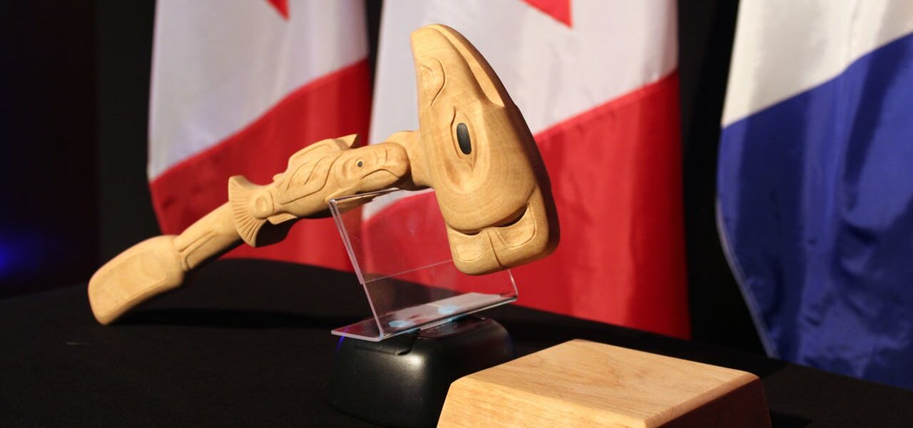 This is the gavel used by the Chair of Senior Arctic Officials at Arctic Council meetings. In 2025, Norway will pass the Arctic Council gavel on to the Kingdom of Denmark and two years later Sweden will be next in line. Photo: Arctic Council