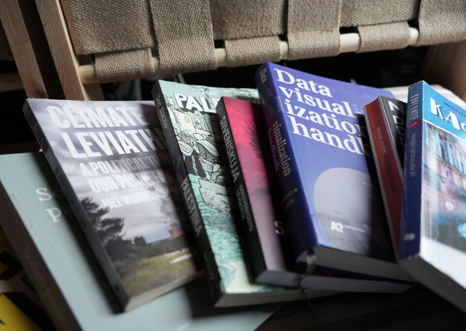 Books Miro has in his minivan