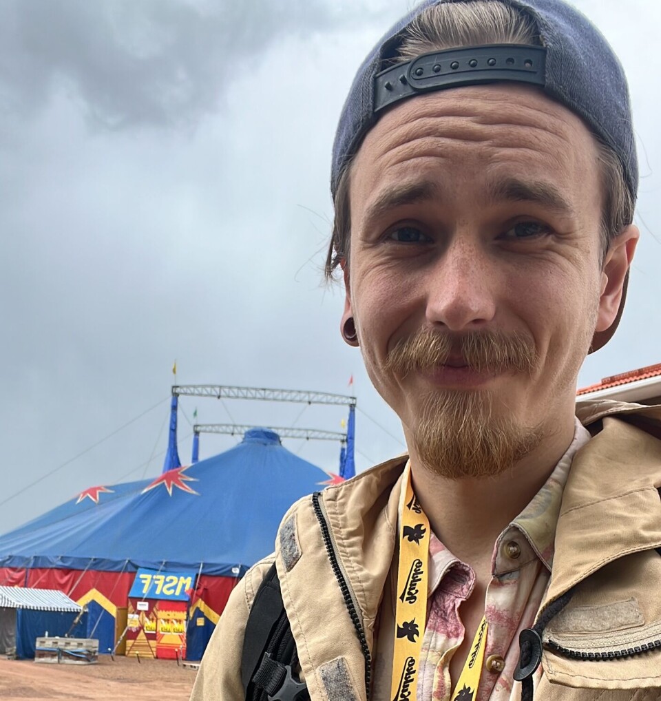 Miro at a film festival in the Finnish town of Sodankylä.