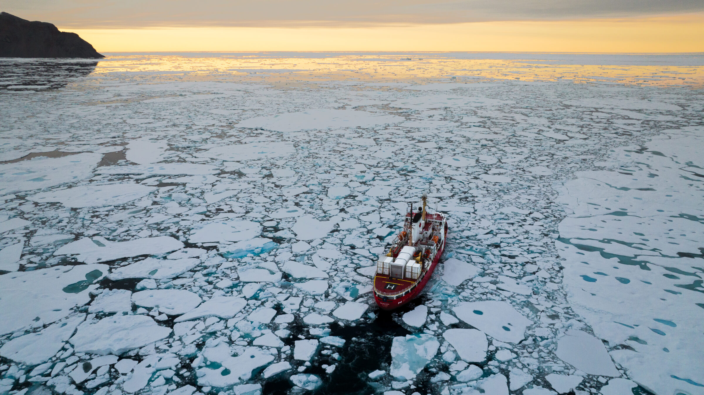 Arctic research icebreaker CCGS Amundsen is embarking on a 114-day scientific expedition in the Arctic Ocean. (Photo courtesy Amundsen Science)