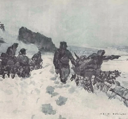 Russell Porter couldn’t get enough of adventures in frigid climes, participating in nine Arctic and sub-Arctic expeditions. Photo via National Archives