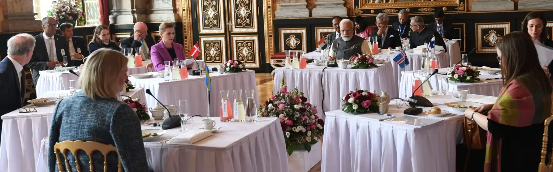 Indian Prime Minster attending the Second India Nordic Summit alongside his Nordic Counterparts in Copenhagen in 2022. Photo: Indian Ministry of External Affairs