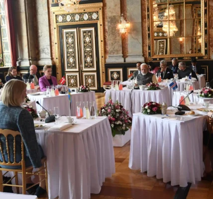 Indian Prime Minster attending the Second India Nordic Summit alongside his Nordic Counterparts in Copenhagen in 2022. Photo: Indian Ministry of External Affairs
