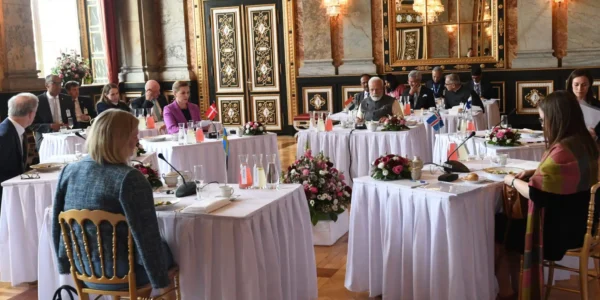 Indian Prime Minster attending the Second India Nordic Summit alongside his Nordic Counterparts in Copenhagen in 2022. Photo: Indian Ministry of External Affairs