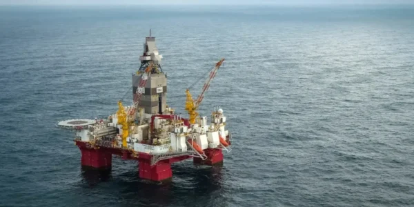 Drilling rig Transocean Enabler at the Johan Castberg field. Photo: Jan Arne Wold, Equinor