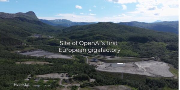 From Aker Nscale and OpenAI's initiative, Stargate Norway, at Kvandal outside of Narvik, Northern Norway. Earlier this month, it was also revealed that Aker ASA had finalized its investment in the tech company Nscale and established the new company Aker Nscale. The company will be headquartered at Fornebu, outside Oslo, with operational teams in Narvik. (Screenshot from the Stargate Norway announcement video)