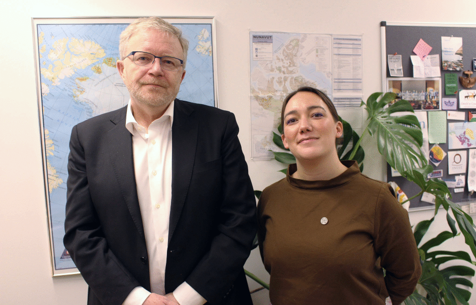 High North News met with the Chair of the Arctic Council's Senior Arctic Officials, Kenneth Høegh, and the Chair of the Council's Sustainable Development Working Group, Camilla Olsen, in Greenland to discuss the Kingdom of Denmark's chairship to the Arctic Council. (Photo: Birgitte Annie Hansen)