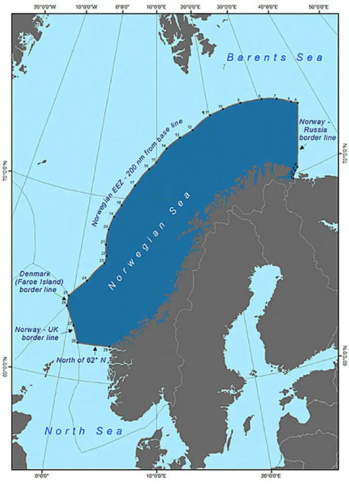 Norway's new ECA in the Arctic. (Source: Sjøfartsdirektoratet)