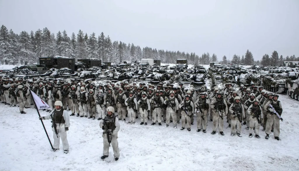 Sweden intends to build two brigades for subarctic warfare by 2028. Photo: Jesper Sundström/Försvarsmakten