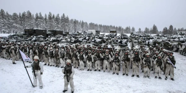 Sweden intends to build two brigades for subarctic warfare by 2028. Photo: Jesper Sundström/Försvarsmakten