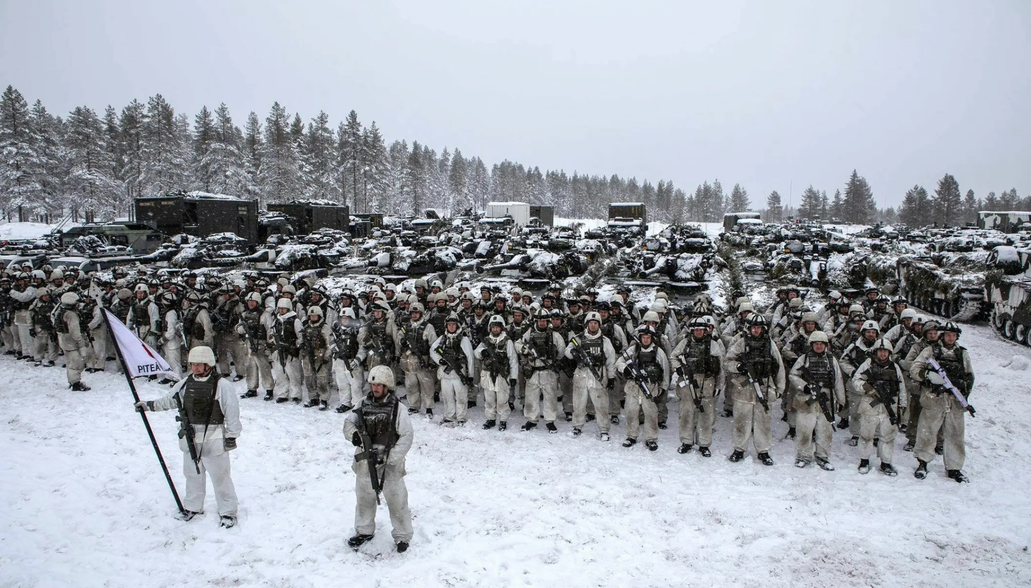 Sweden intends to build two brigades for subarctic warfare by 2028. Photo: Jesper Sundström/Försvarsmakten