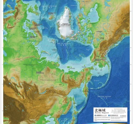 A map of the Arctic illustrating the location and proximity, and therefore the importance, of both Aleutian Islands and Kuril Islands to Arctic maritime discussions. Photo: Japan Consortium for Arctic Environmental Research