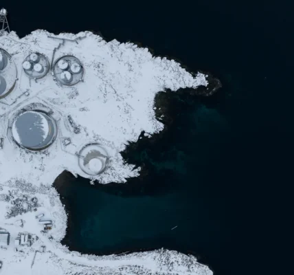 A view of a facility in Greenland, the world’s largest island, on January 13, 2026. Anadolu/Contributor via Getty Images