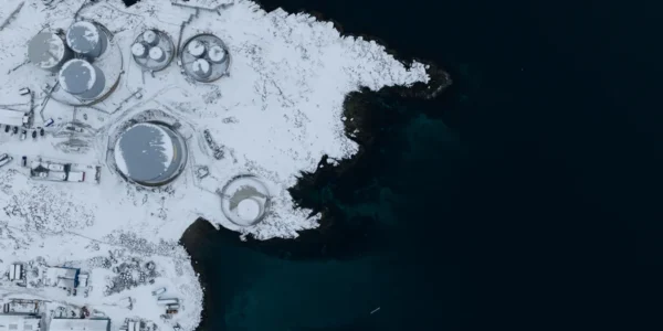 A view of a facility in Greenland, the world’s largest island, on January 13, 2026. Anadolu/Contributor via Getty Images