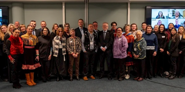 On the margins of the Arctic Frontiers Conference, the Chairship held meetings with Working Groups and Permanent Participants of the Arctic Council. © Jessica Cook
